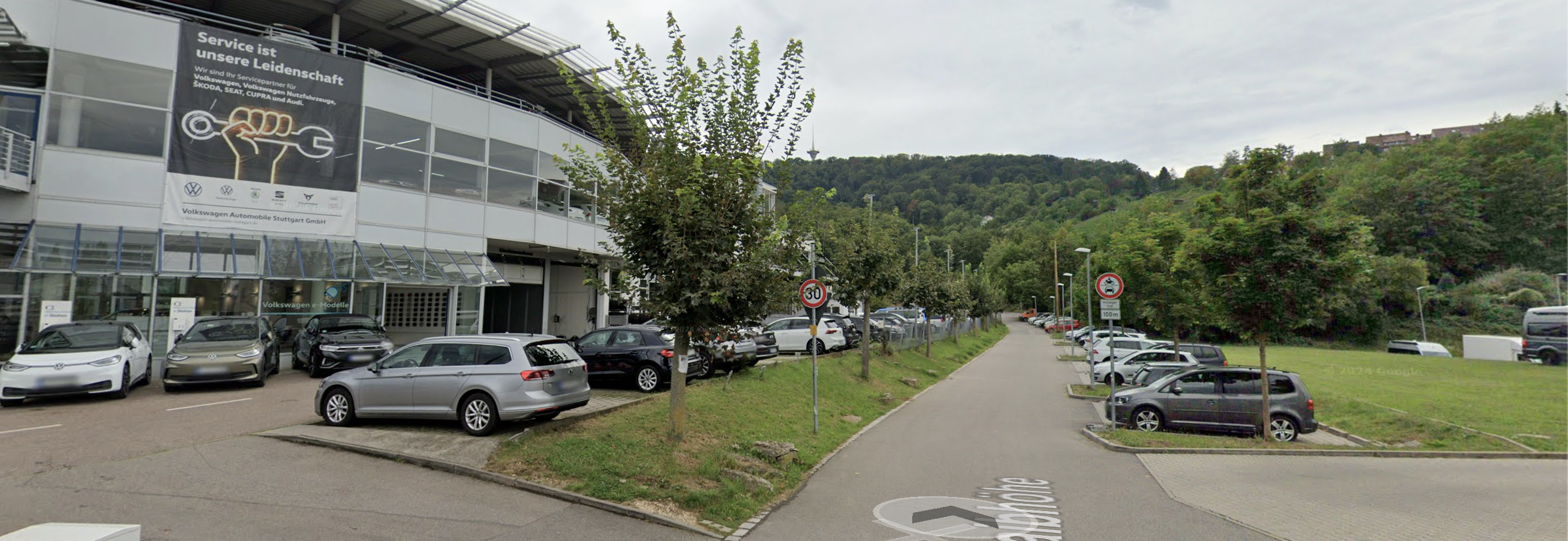 Eingang 2: Wangener Str. -> Zur Staibhöhe